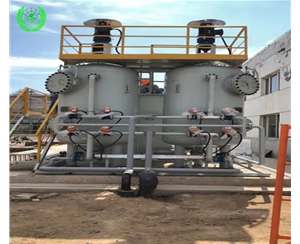 中海油東營港核桃殼過濾器